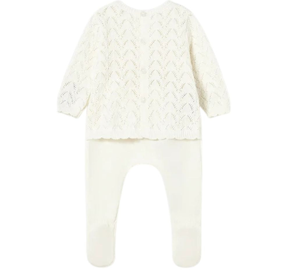 Conjunto Polaina Tricot Ceramica
