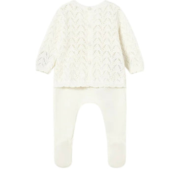 Conjunto Polaina Tricot Ceramica