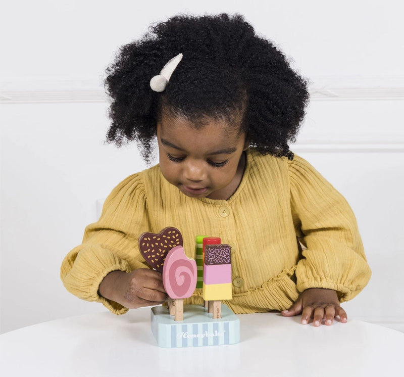 Wooden Ice Lollies Popsicles