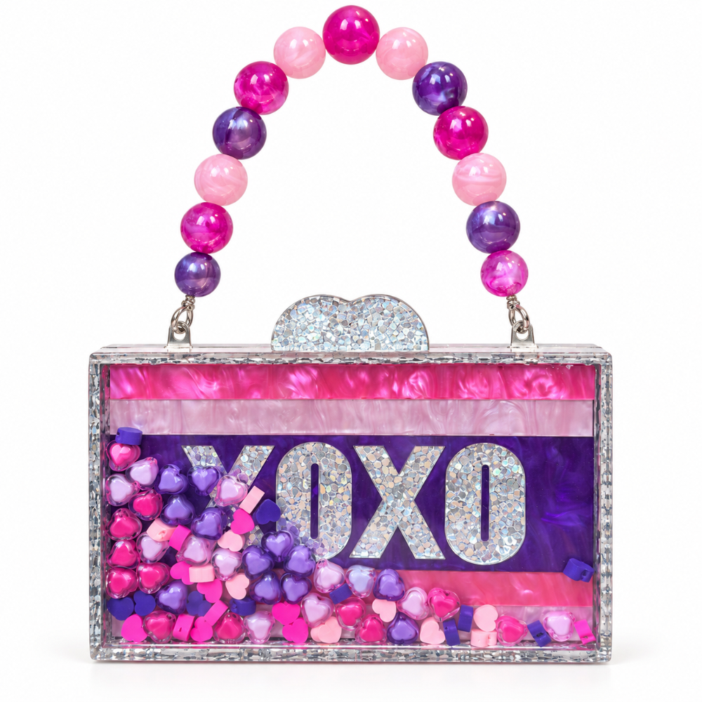 Acrilic Box Bag XOXO