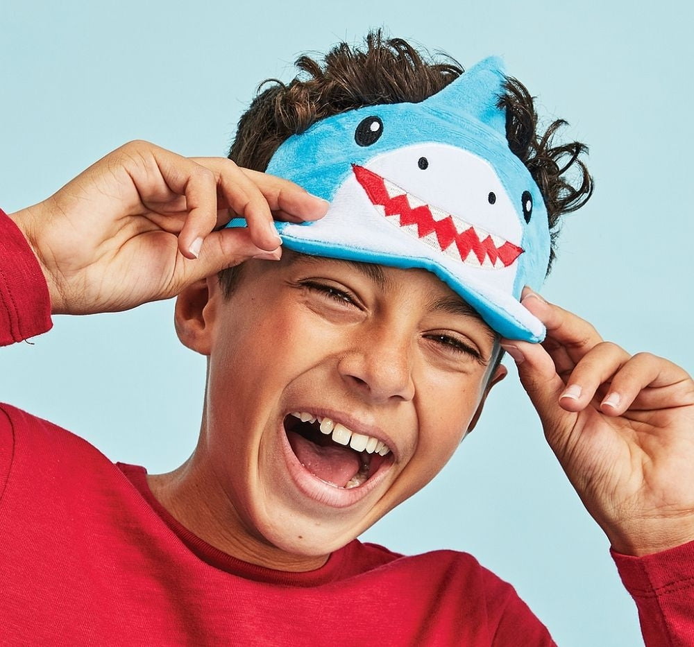 Blue Shark Eye Mask