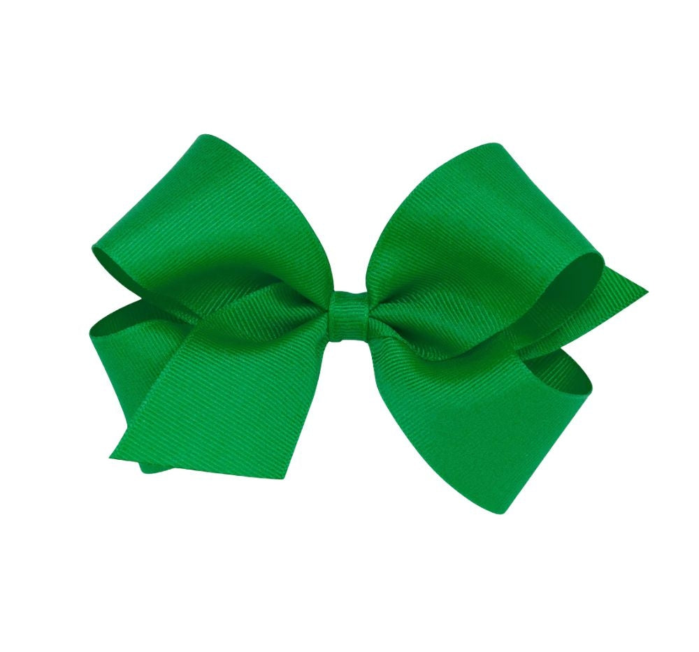 Small Solid Gro Basic Bow Green
