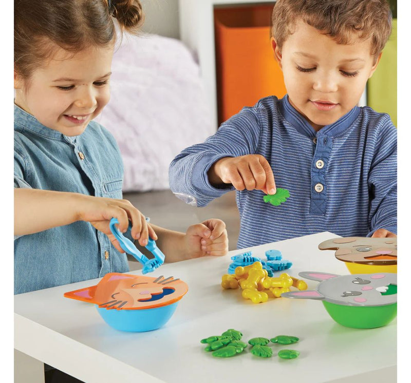 Fine Motor Feeding Friends