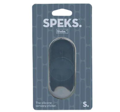 Slabs Silicone Sensory Sticker Static Charcoal