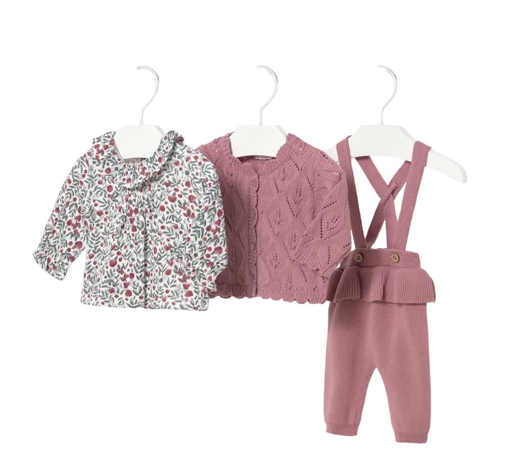 Conjunto 3pc Tricot Lirio
