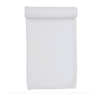 Jacquard Blanket Baby Blessings White