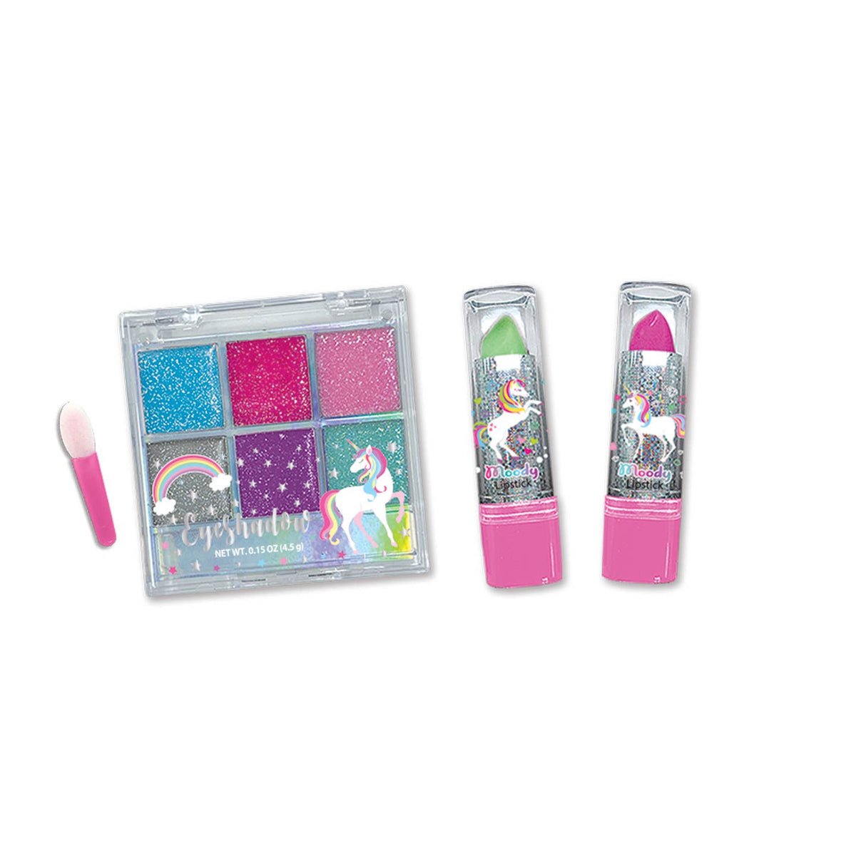 Sparkling Eyeshadow & Moody Lipstick Unicorn