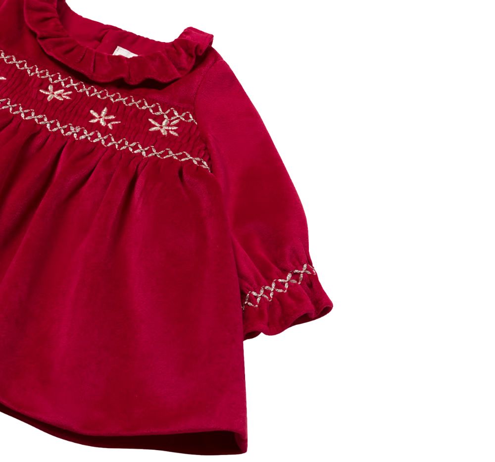 Vestido Terciopelo Red