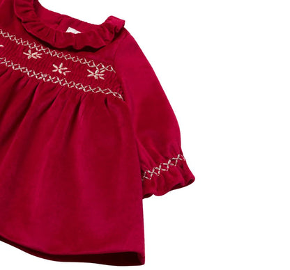 Vestido Terciopelo Red