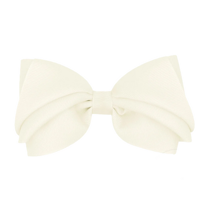 Mini King Pleated Gg Antique White Bow