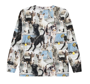 T-shirt Long Sleeve Rill Curios Dog