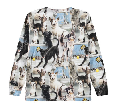 T-shirt Long Sleeve Rill Curios Dog