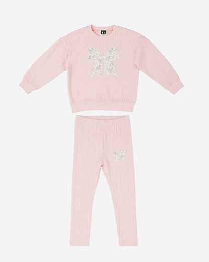 Nataly Sweatshirts Pink Set