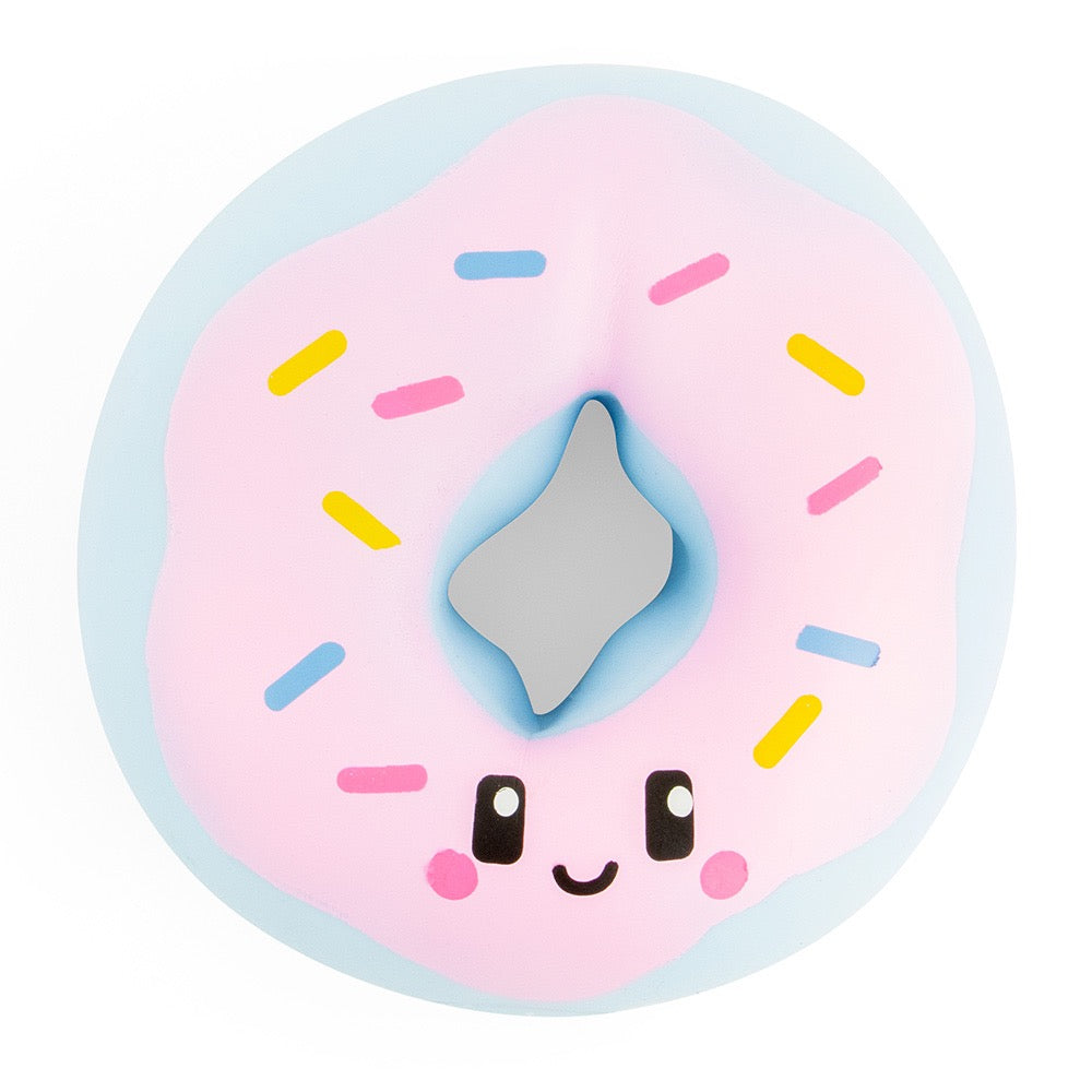 Jumbo Squishy Donut Light Blue/Pink