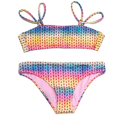 Plain Jane - Knit Bikini Set