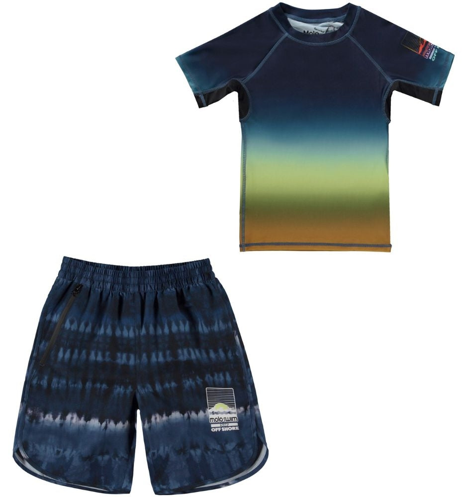 Rashguard y Traje de Baño Niño Trunk Faded
