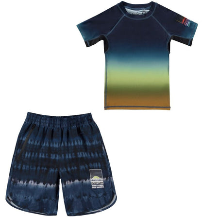 Rashguard y Traje de Baño Niño Trunk Faded