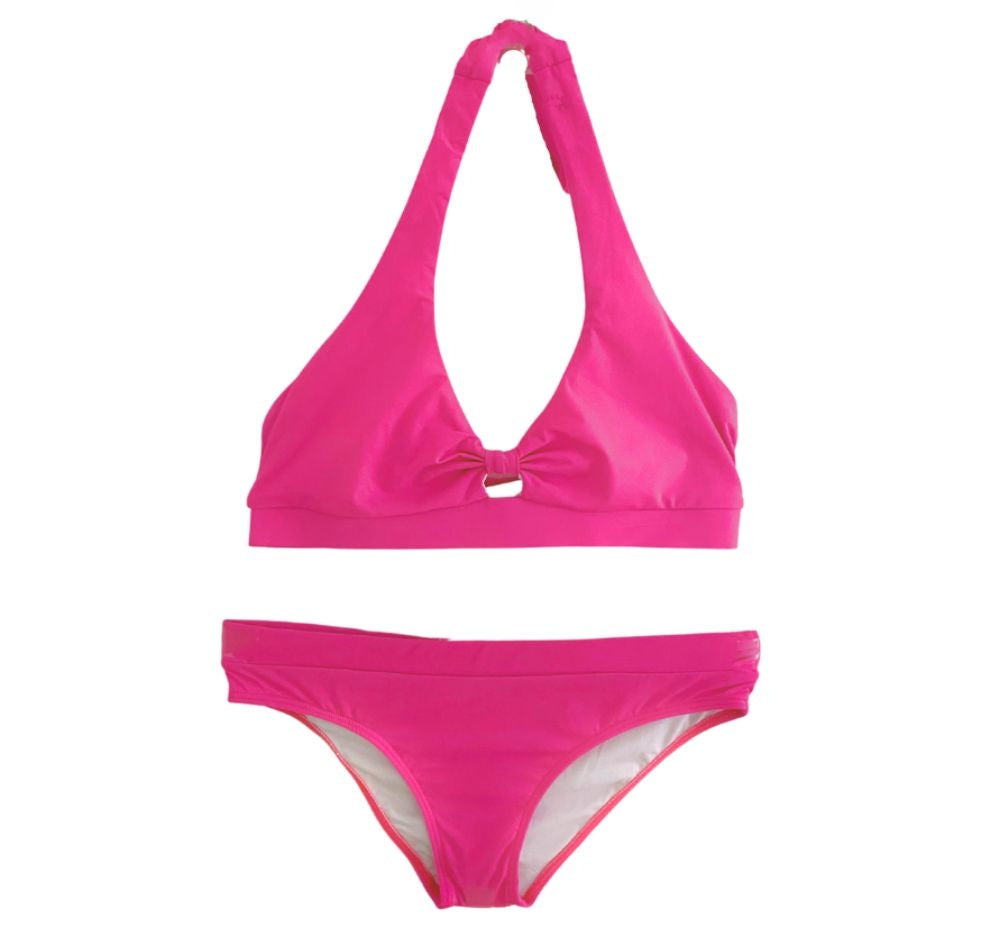 2 PC Pink Top Model Swimsuit