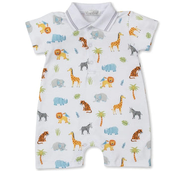 Short Playsuit Tropical Jungle Multi