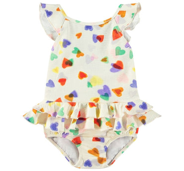 Traje De Baño Rainbow Hearts
