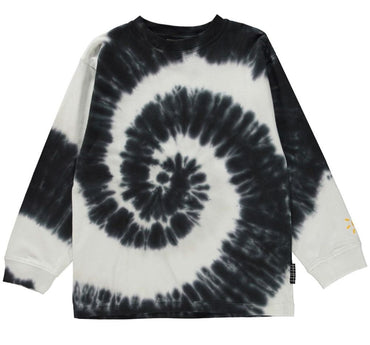 Tshirts Long Sleeves Spiral Dye