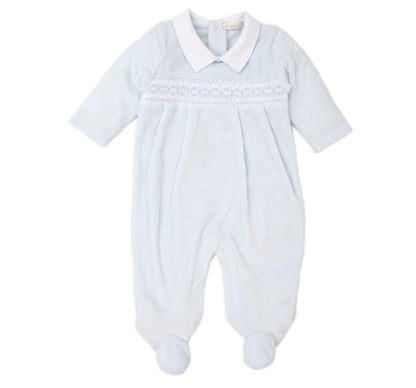 Vel Footie W/Hand SMK C Light Blue