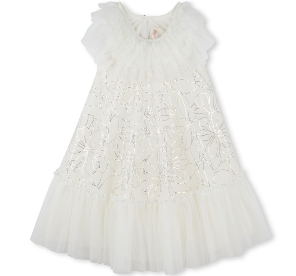 Vestido Ivory Bordado Lentejuelas