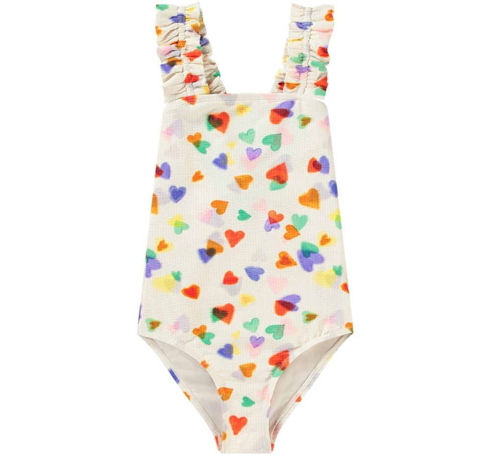 Traje De Baño Rainbow Hearts