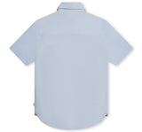 Camisa Manga Corta Azul