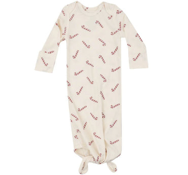Candy Canes Rib Knotted Gown