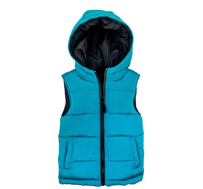Blue Jewel Reversible Vest