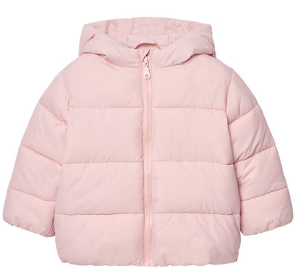 Teddy LS Puffer Jacket Pink