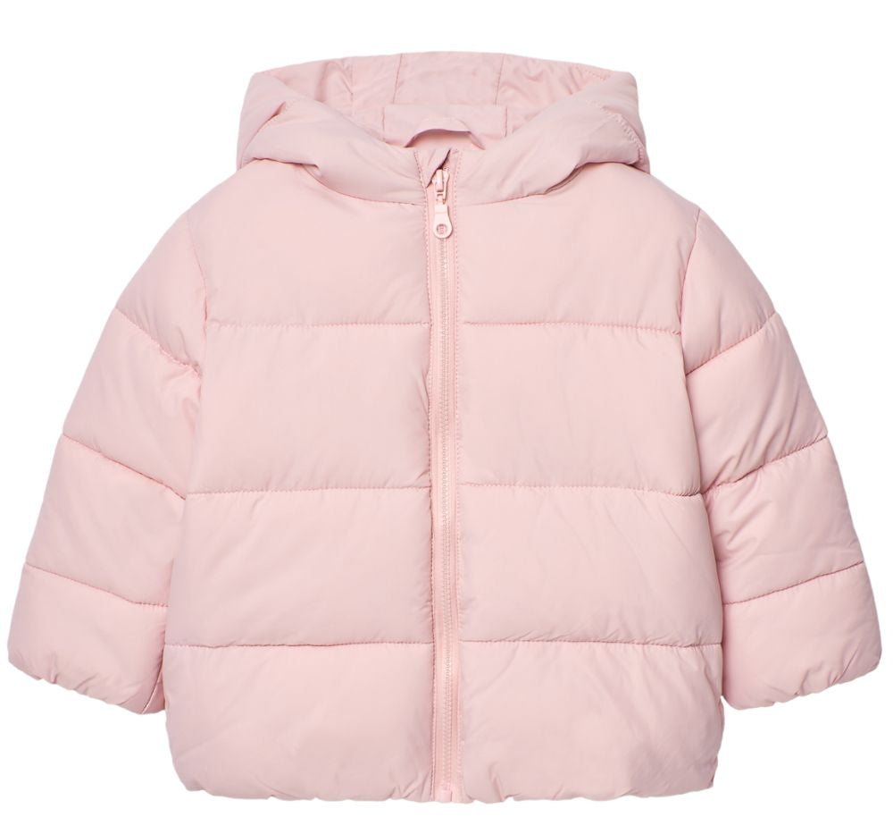 Teddy LS Puffer Jacket Pink