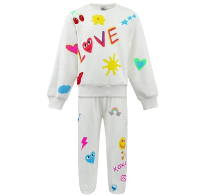 Conjunto Love Doodle