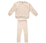 Alice Sweatshirts Set Ivory Heart