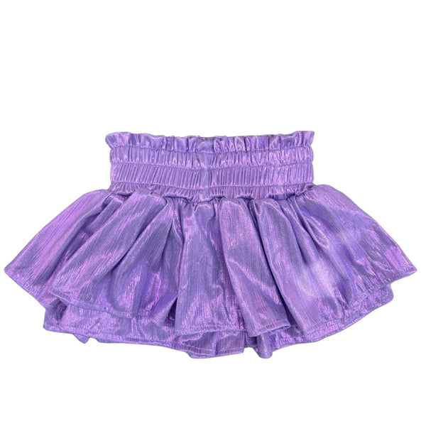 Falda Lavender Metallic Skirt