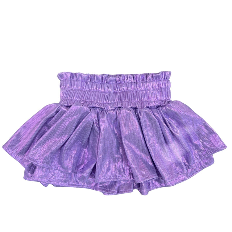 Falda Lavender Metallic Skirt