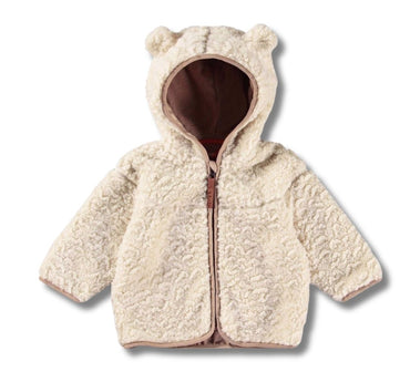 Fleece Jacket White Noise