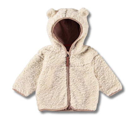 Fleece Jacket White Noise