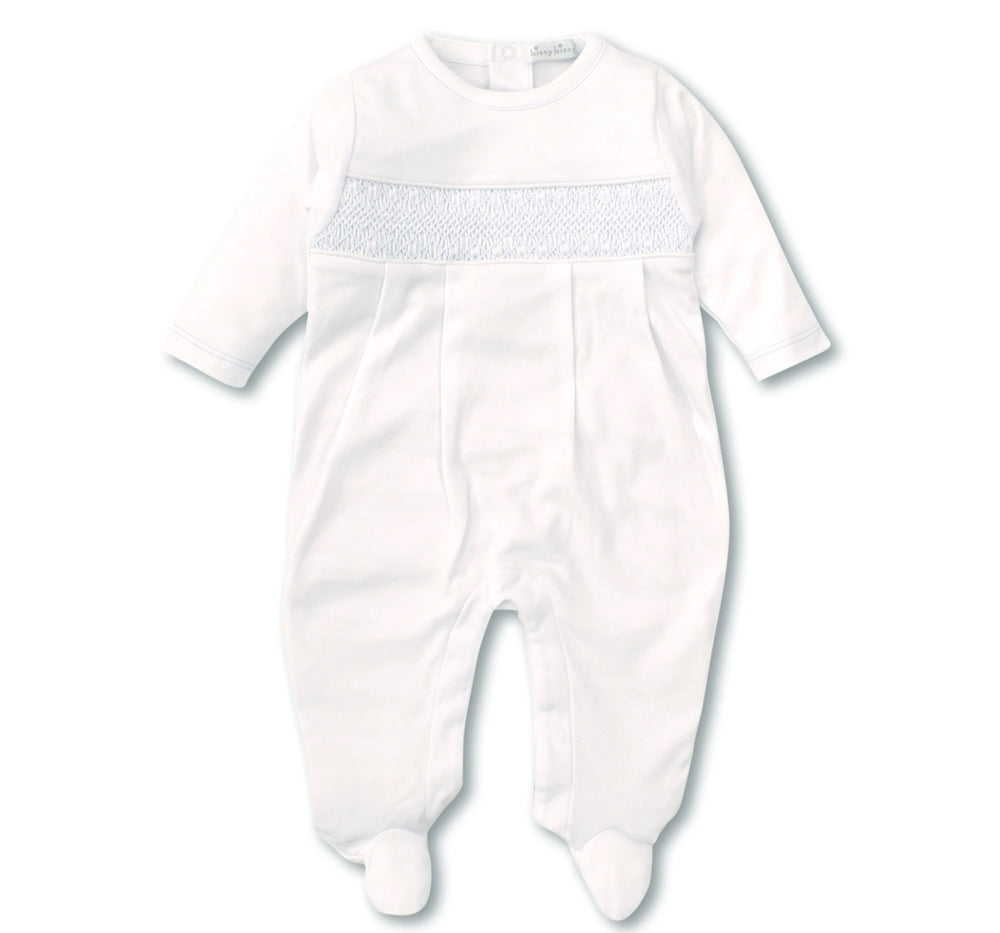 Footie W/ Hand SMK White/Lt Blue