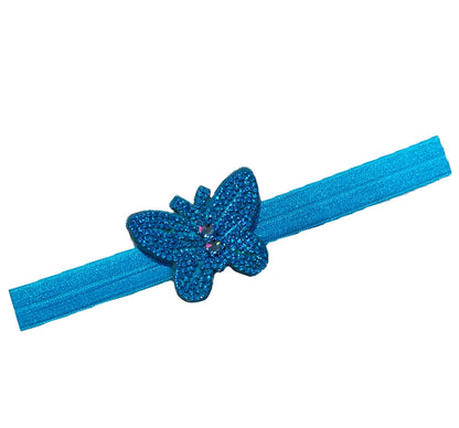 Small Crystallized Butterflies On Elastic