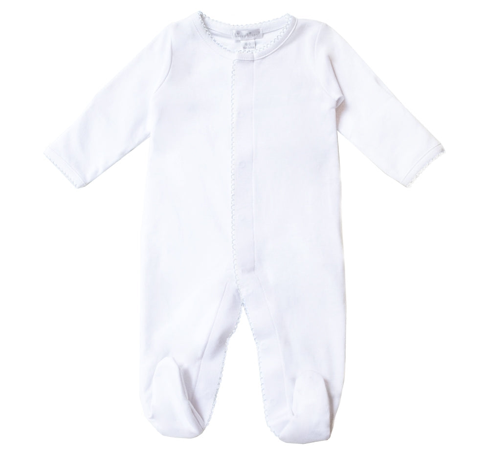 Basic Footie New White/White