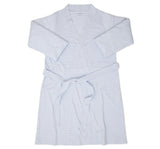 Bata para dormir azul con rayas para adulto -Kissy Kissy