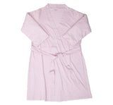Bata para dormir rosa con rayas para adulto -Kissy Kissy