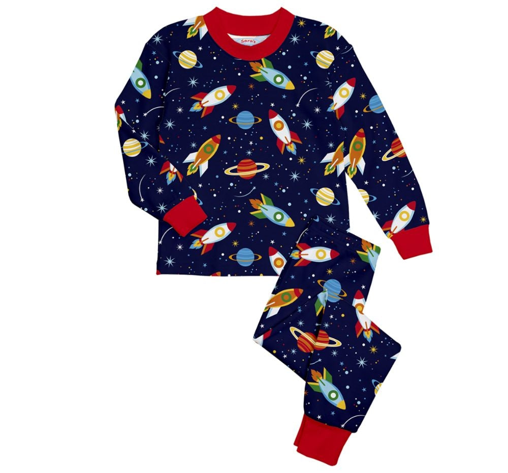 F.R. 2PC Pajamas Rocket
