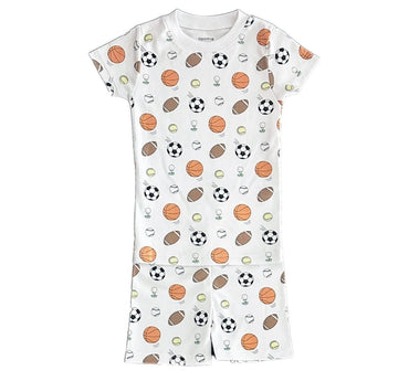 Two Piece PJ SS/Shorts All Sports