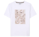 Playera Blanca Con Estampado