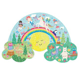 60 PC Shaped Puzzle Rainbow