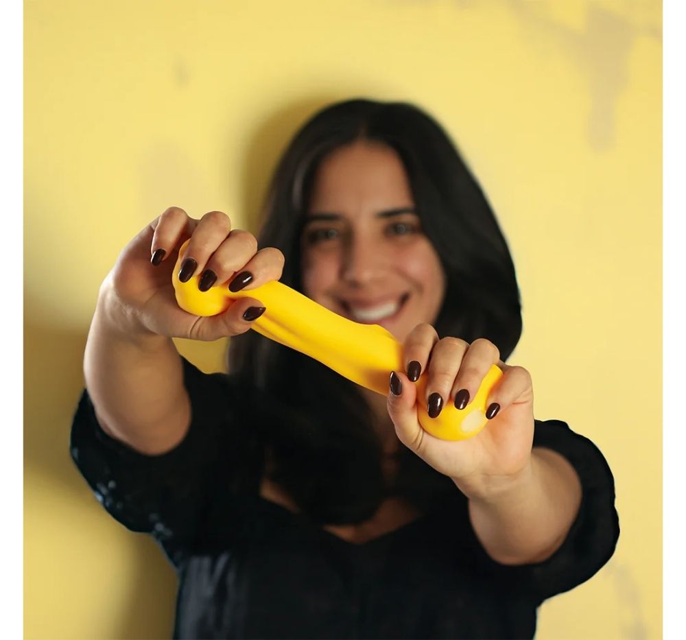 Squishy Gummy Piggy Yellow