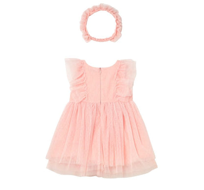Vestido Tul con Diadema